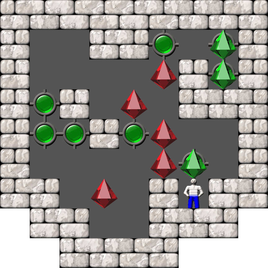 Sokoban Ionic Catalysts level 80